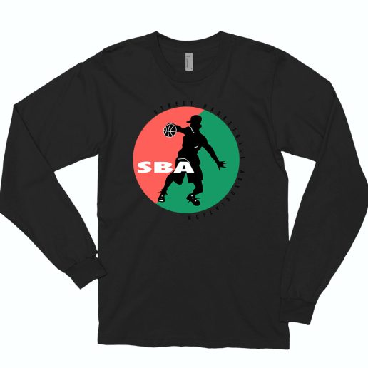 SBA Street Basketball Association 70s Long Sleeve T shirt