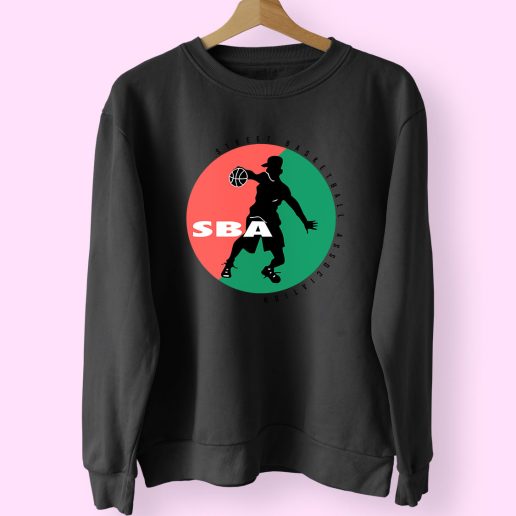 SBA Street Basketball Association 70s Sweatshirt Inspired