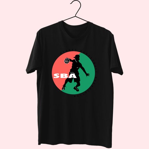 SBA Street Basketball Association 70s T Shirt Outfit