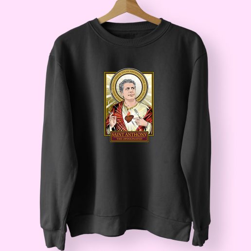 Saint Anthony Bourdain 70s Sweatshirt Inspired