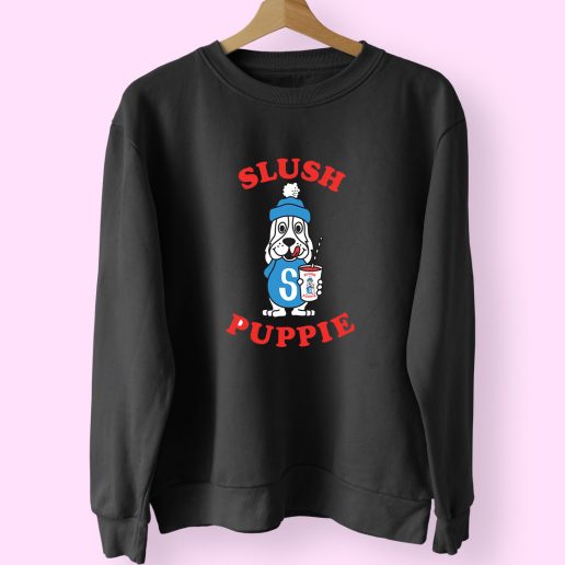 Slush Puppie National Dog Day 70s Sweatshirt Inspired