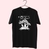 Space Cat On Mushrooms 80s T Shirt Fashion