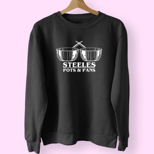 Steeles Pots And Pans 70s Sweatshirt Inspired