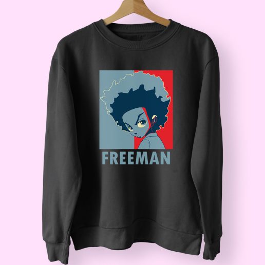 The Boondocks TV Series Huey Freeman 70s Sweatshirt Inspired