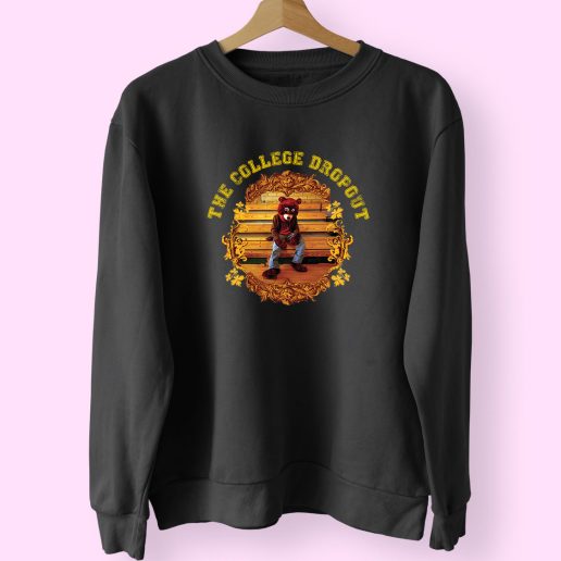 The College Dropout Kanye West 70s Sweatshirt Inspired