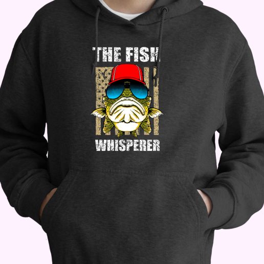 The Fish Whisperer 70s Basic Hoodie 1.jpeg