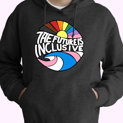 The Future Is Inclusive 80s Oversized Hoodie