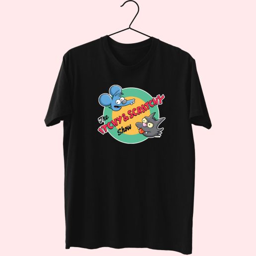 The Itchy & Scratchy Show 80s Trendy 70s T Shirt Outfit