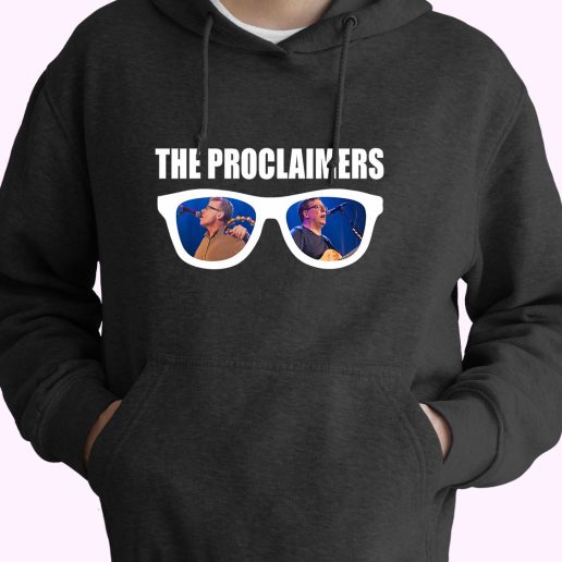 The Proclaimers Inspired Festival 80s Oversized Hoodie