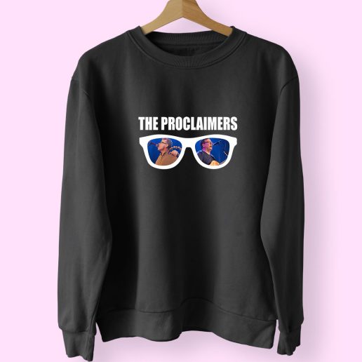 The Proclaimers Inspired Festival Trendy 80s Sweatshirt