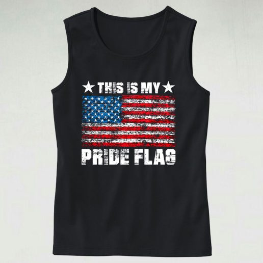 This My American Pride Flag Tank Top Outfit