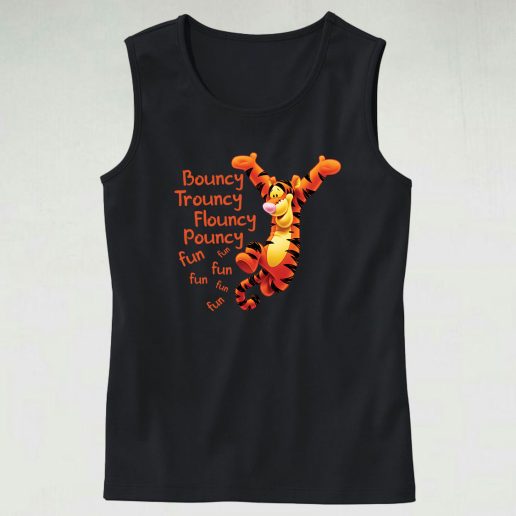 Tigger Bounce 90s Style 70s Tank Top Style