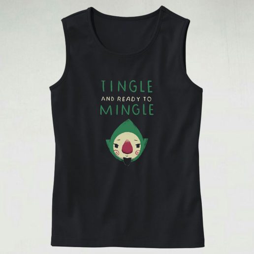 Tingle And Ready To Mingle 70s Tank Top Style