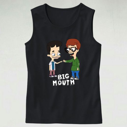 Top Big Mouth Fist Pump 70s Tank Top Style