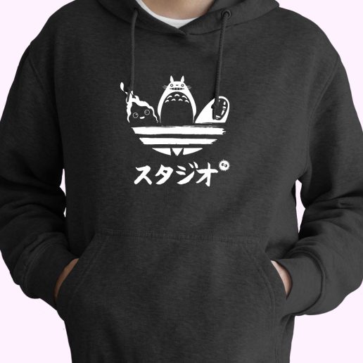 Totoro Studio Ghibli Soot Sprites Anime Tb 70s Basic Hoodie 1.jpeg