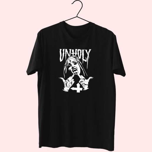 Unholy Satan 80s T Shirt Fashion