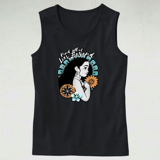 What Lies Beyond Quotes Tank Top Outfit