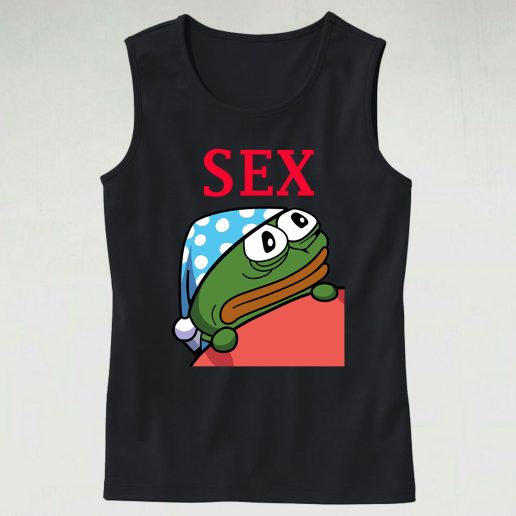 Wokege Emote Sex 70s Tank Top Style