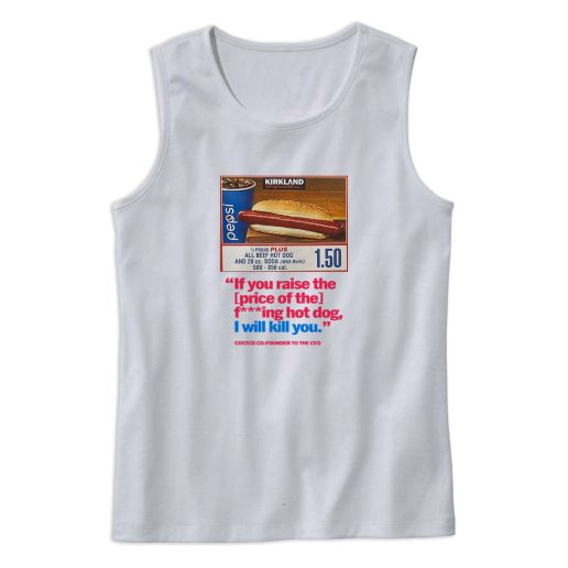 150 Costco Hot Dog Soda Combo Tank Top Outfit