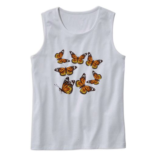 Beautiful Butterfly Tank Top Outfit