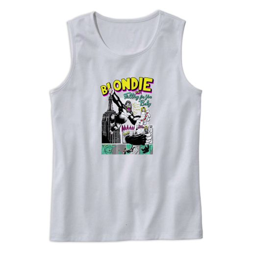 Blondie In Falling For You Baby Tank Top Outfit