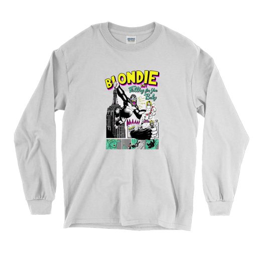 Blondie In Falling For You Baby Vintage Long Sleeve Shirt