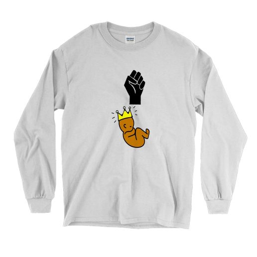 Born A King Black History Vintage Long Sleeve Shirt