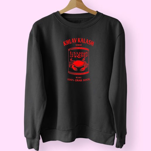 Crab Juice Cute Sweatshirt