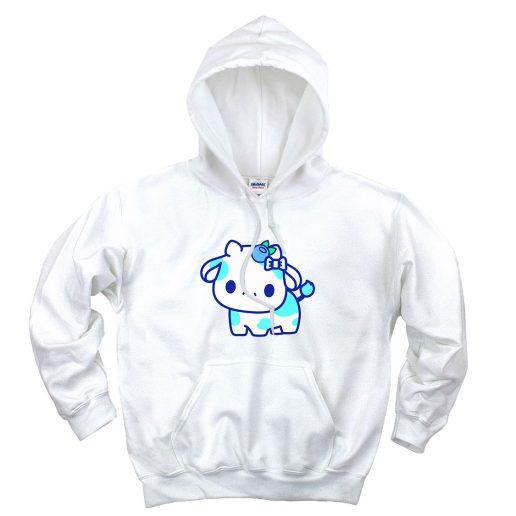 Cute Blueberry Cow Japan Style Cute Hoodie