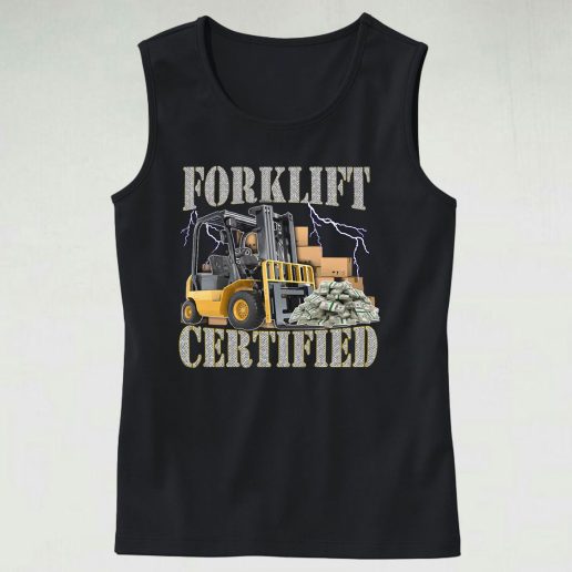 Forklift Certified Cute Tank Top