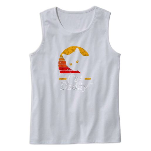 Funny Cat Daddy Tank Top Outfit