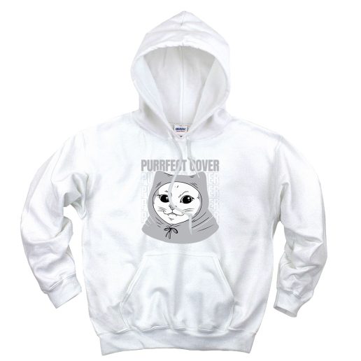 Funny Cat Purrfect Cover Cute Hoodie