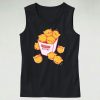 Funny Popcorn Kitten Cute Tank Top