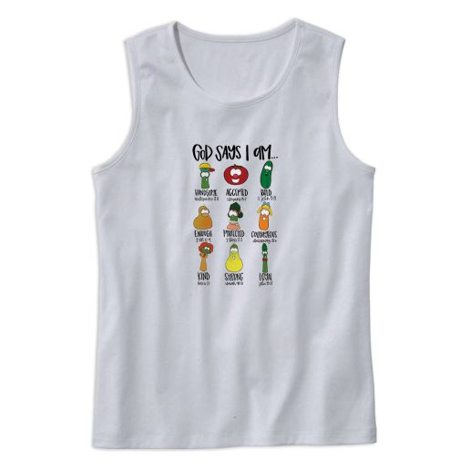 God Says I Am Enough Cute Tank Top