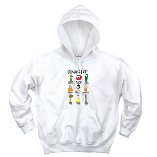 God Says I am Enough Cute Hoodie