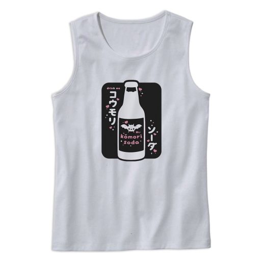 Goth Bat Soda Cute Tank Top