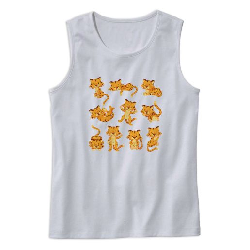 Happy Little Tiger Cubs Tank Top Outfit