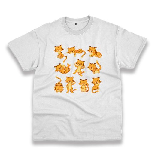 Happy Little Tiger Cubs Vintage Tshirt