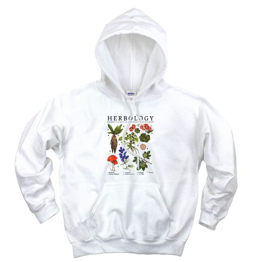 Herbology Plants Botanical Aesthetic Graphic Hoodie