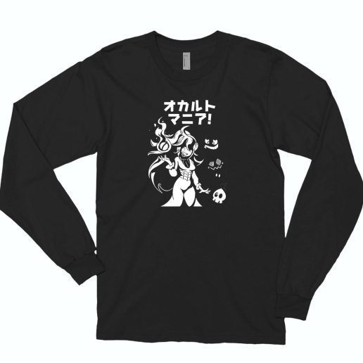 Hex Maniac Japanese Cute Long Sleeve T shirt