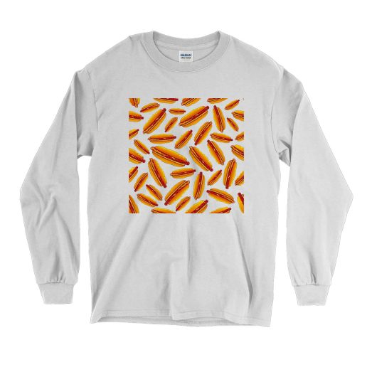 Homemade Hot Dog Vintage Long Sleeve Shirt