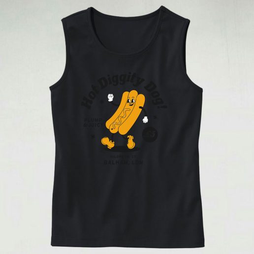 Hot Diggity Dog Cute Tank Top