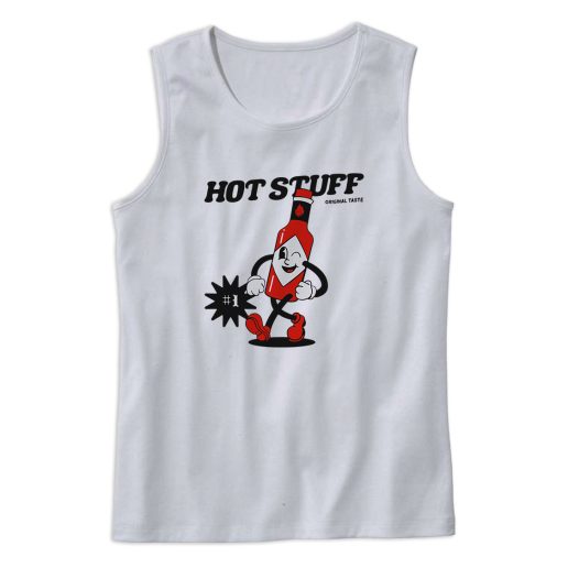 Hot Stuff Spicy Sauce Bottle Cute Tank Top