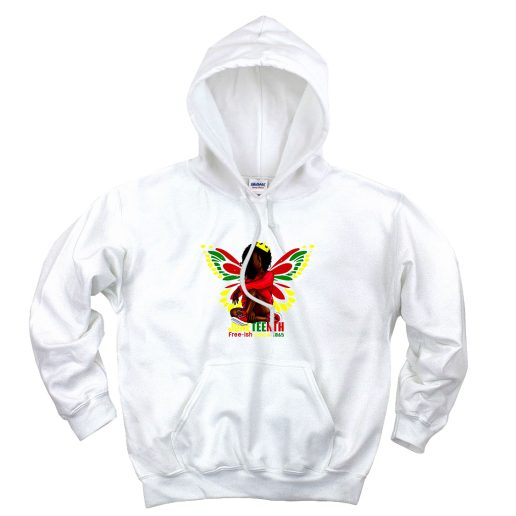 Juneteenth Butterfly Queen Aesthetic Graphic Hoodie