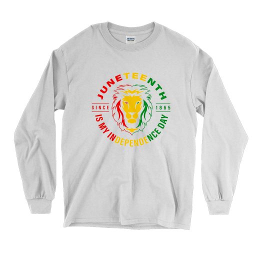 Juneteenth Is My Independence Day Vintage Long Sleeve Shirt