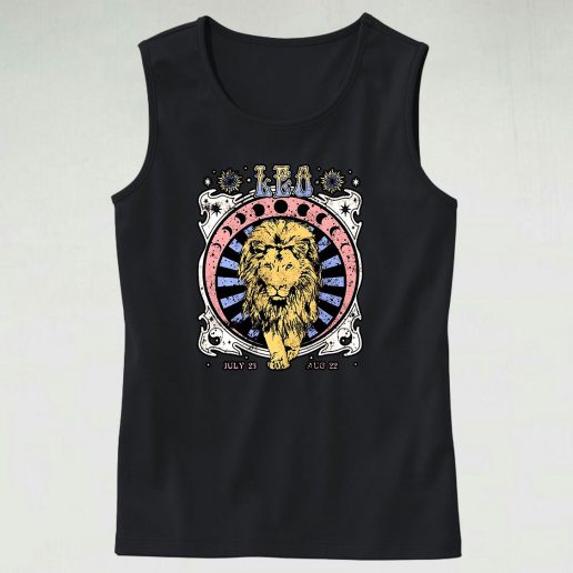 Leo Zodiac Sign Cute Tank Top