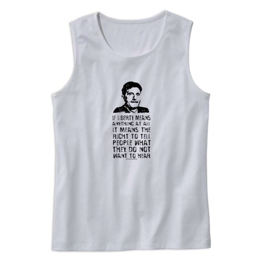 Liberty Free Speech Quote Tank Top Outfit