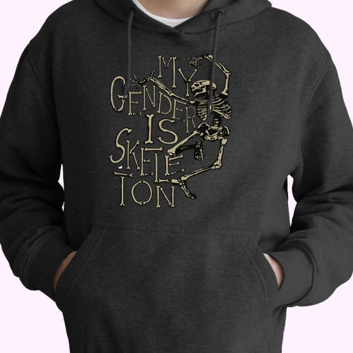 My Gender Is Skeleton Cute Hoodie