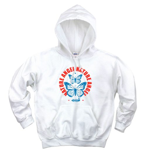 Nature Angel Butterfly Aesthetic Graphic Hoodie