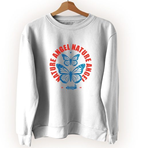 Nature Angel Butterfly Vintage Sweatshirt